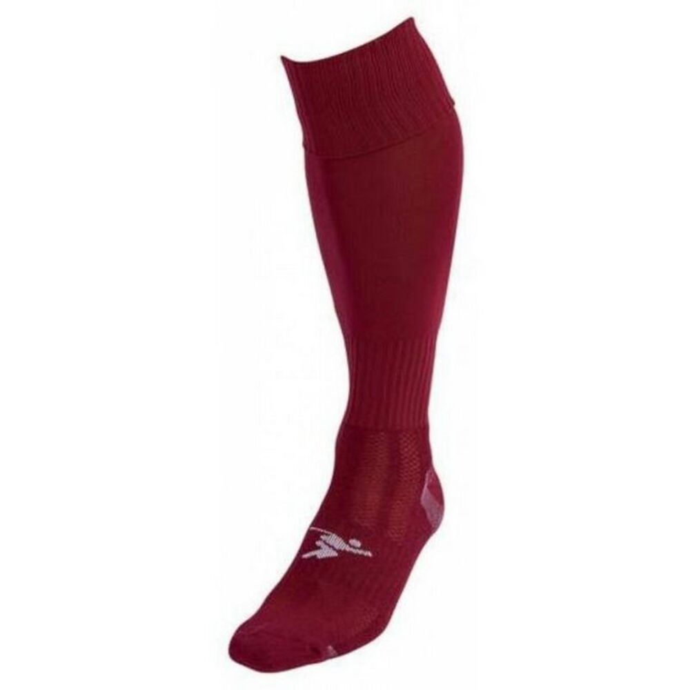 Precision Childrens/Kids Pro Plain Soccer Socks / Maroon